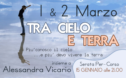 DAL CIELO ALLA TERRA. I CORSI DI ALESSANDRA VICARIO